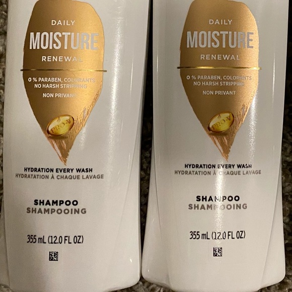 Pantene Pro-V Daily Moisture Renewal Shampoo bundle size 12 FL oz bundle of 3 - Picture 2 of 2